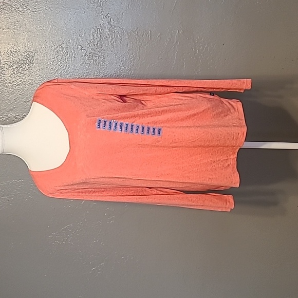 GAP women's large long sleeve soft T-shirt. NWT Peach color - Picture 1 of 10